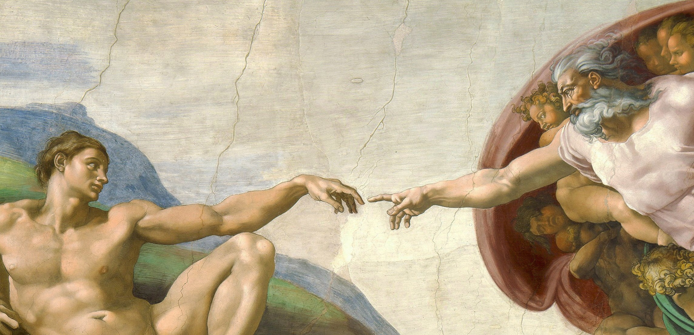 Creation of Adam Michelangelo Prints
